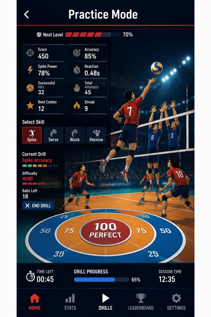 Gain Expertise in practice mode