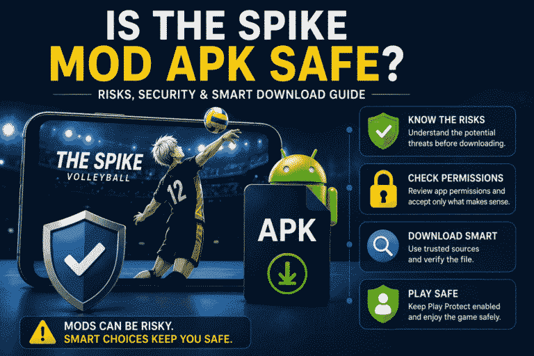 Is The Spike Mod APK Safe? A Straight Answer About the Risks 3 Is The Spike Mod APK Safe?