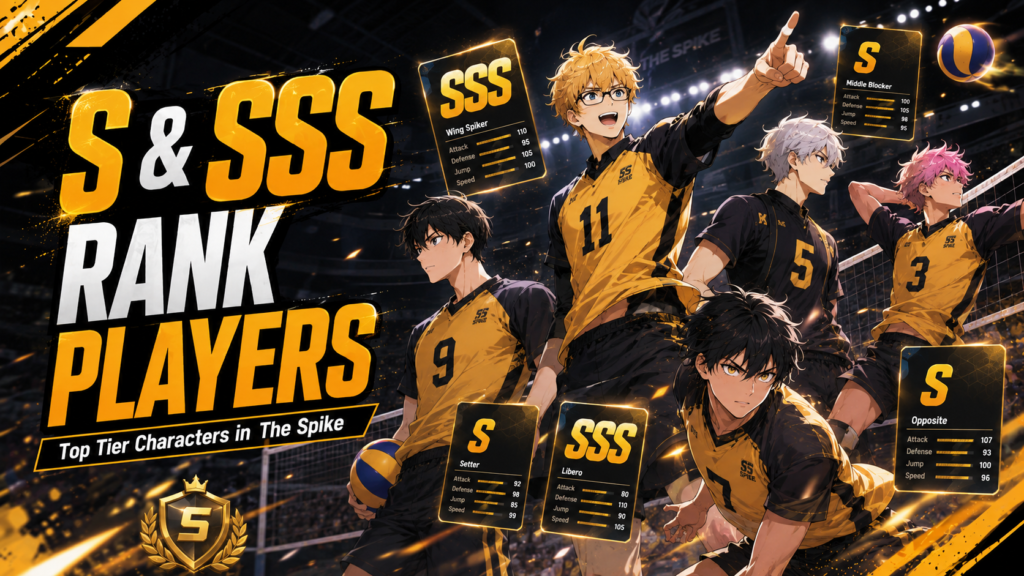 The Spike Characters Guide: Nishikawa & Best Players 2 spike characters
