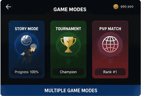 multiple game modes 1